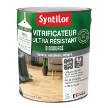 Vitrificateur parquet ultra résistant biosourcé incolore mat 2,5L - SYNTILOR